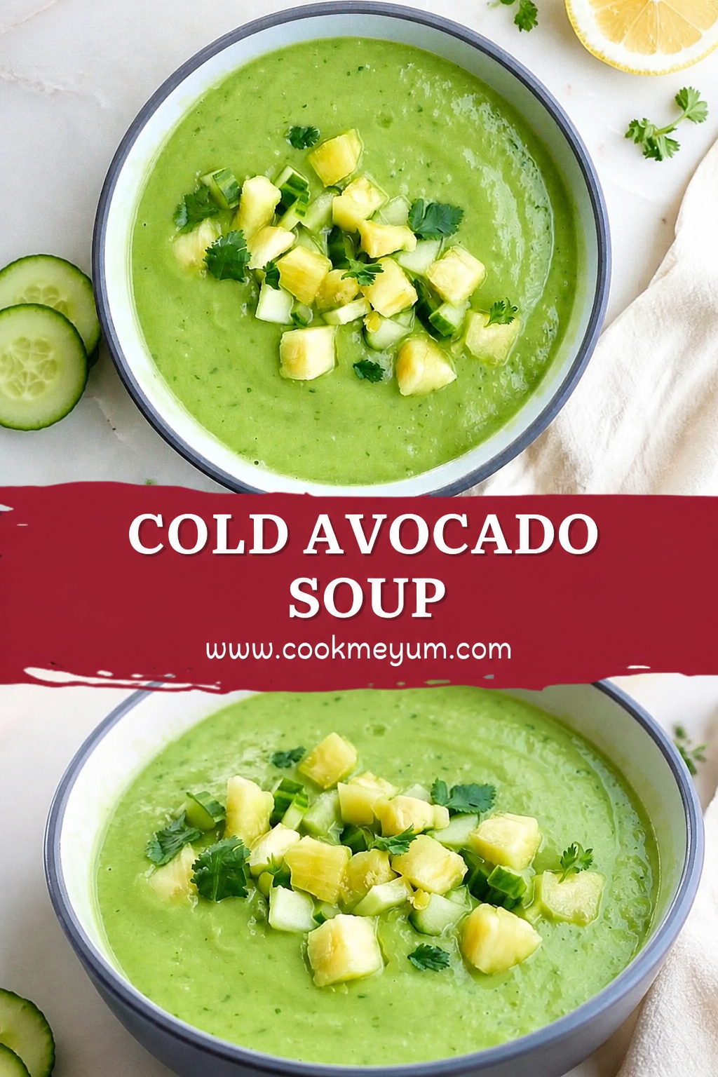 Cold Avocado Soup: Refreshing – Perfect for Summer