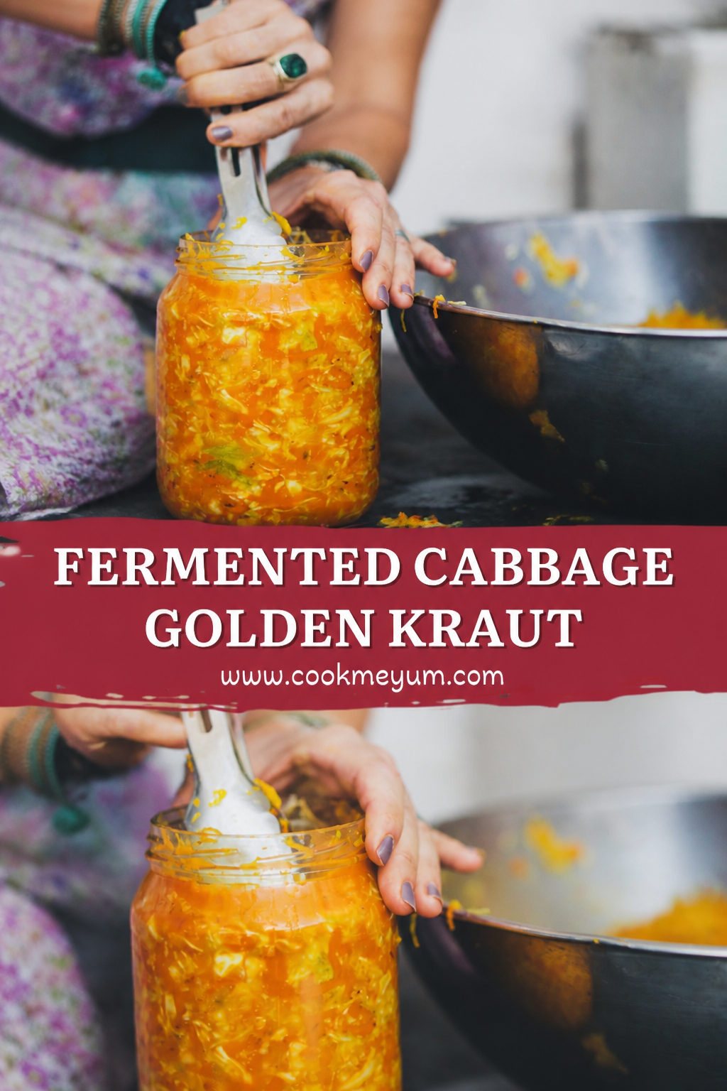 Fermented Cabbage Golden Kraut – Gut-Healthy and Probiotic