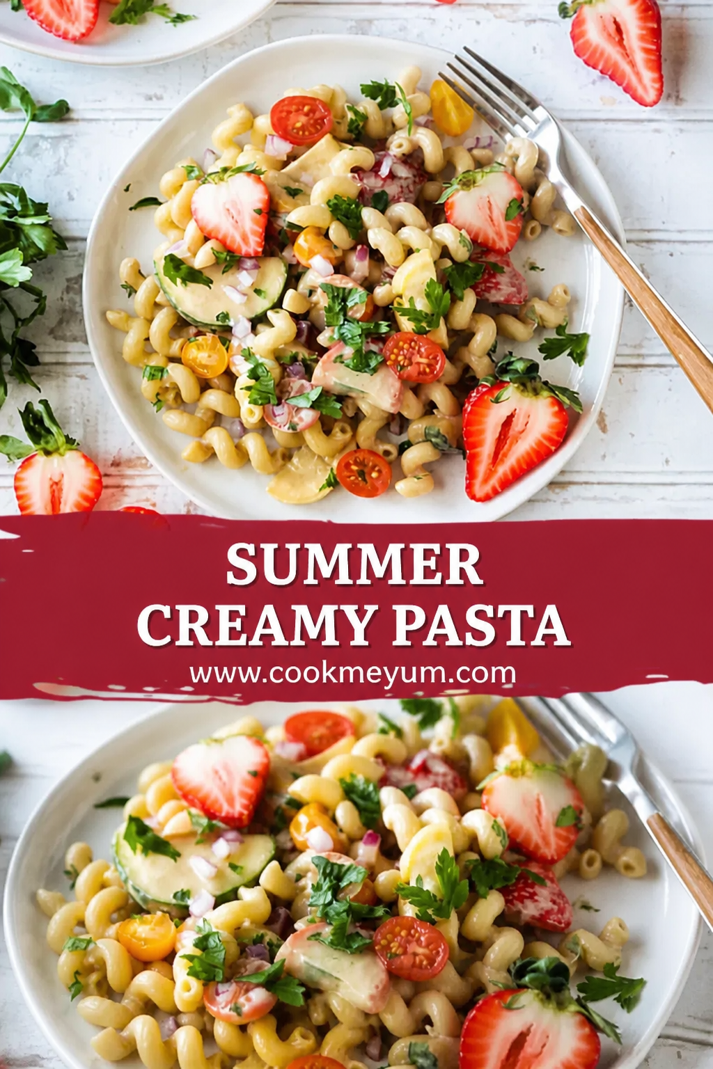 Summer Pasta Creamy - Perfect for Family Dinner