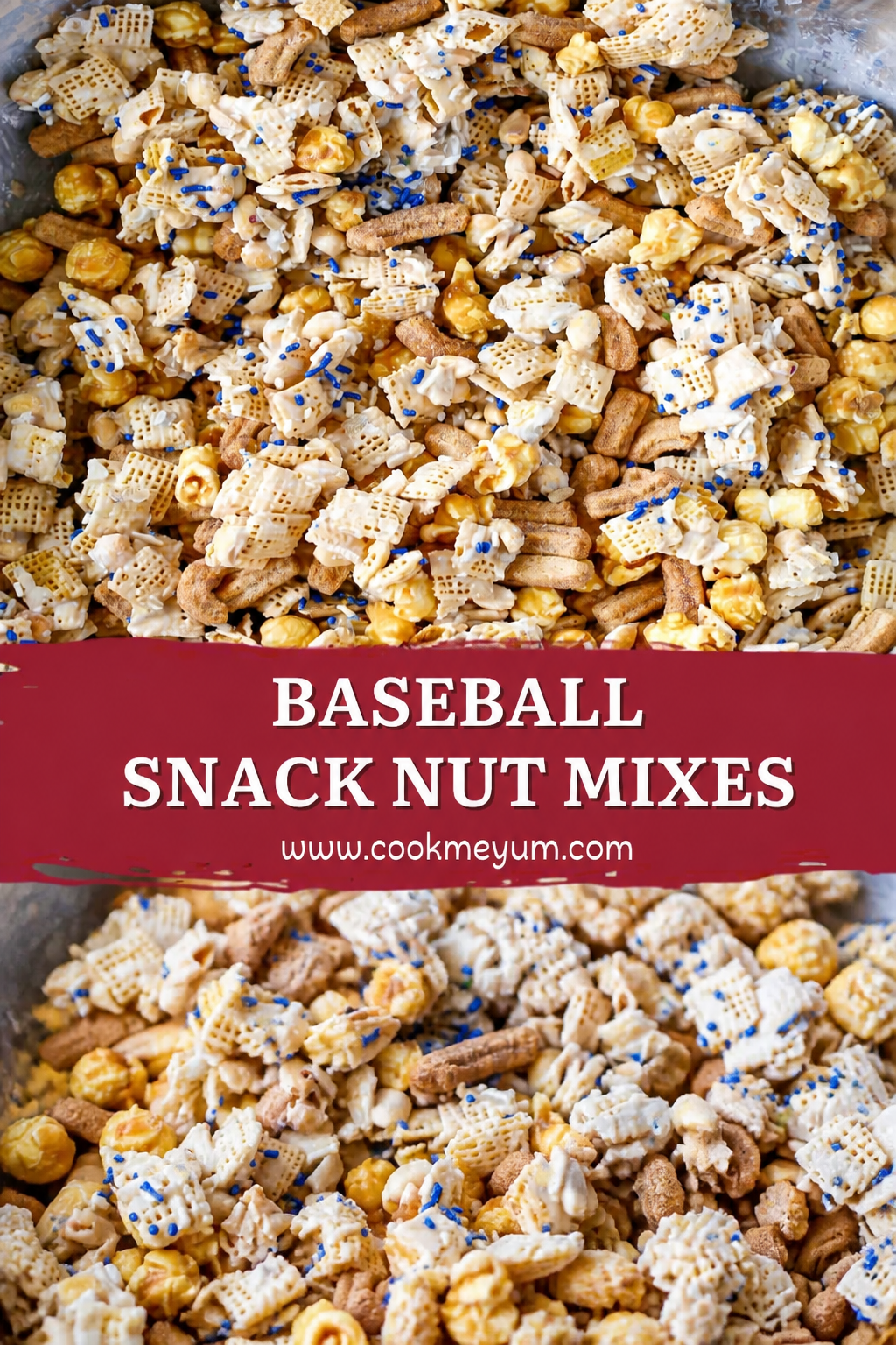 Baseball Snack Ideas - Quick Packable Nut Mixes
