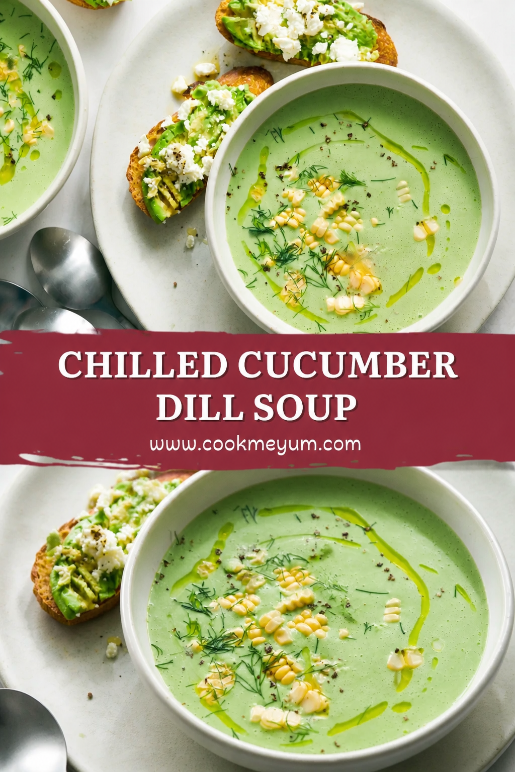 Chilled Cucumber Dill Soup – Refreshing Summer Recipe