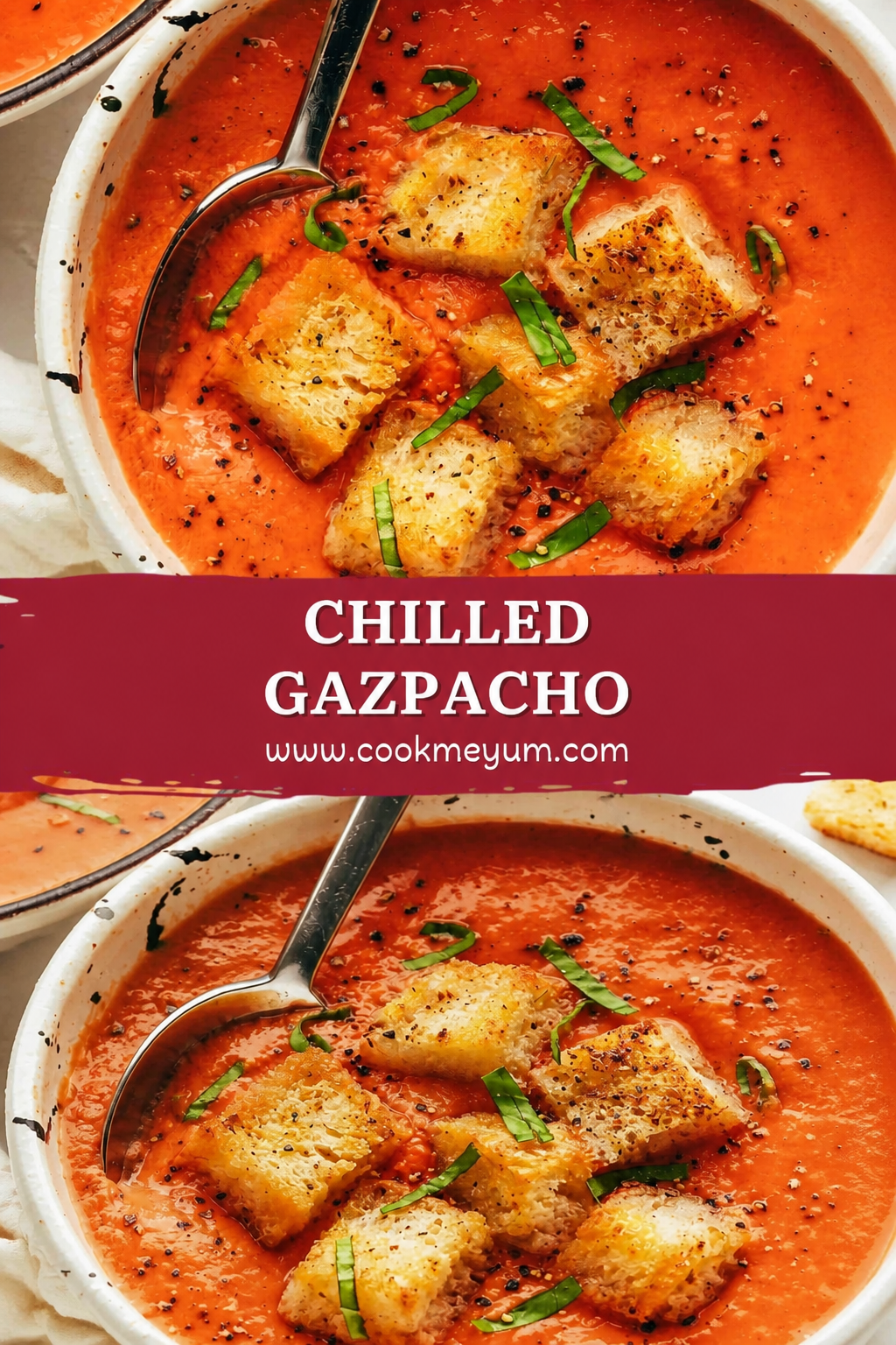 Chilled Gazpacho - Refreshing Summer Soup in 20 Min