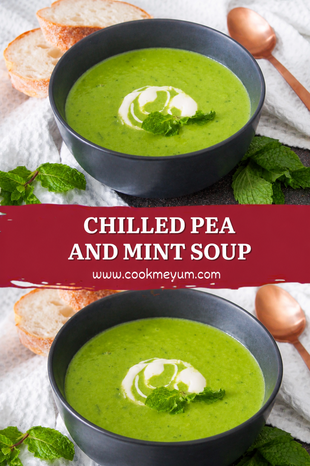 Chilled Pea and Mint Soup – Refreshing and Light