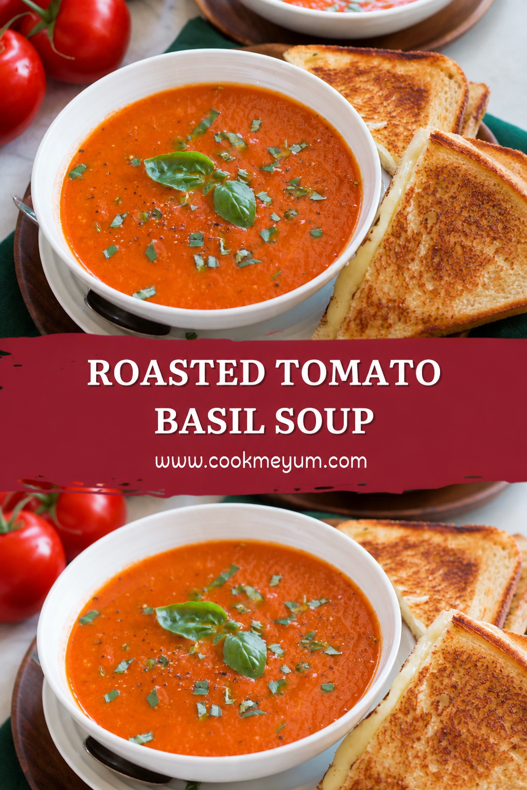 Roasted Tomato Basil Soup – Refreshing Summer Classic