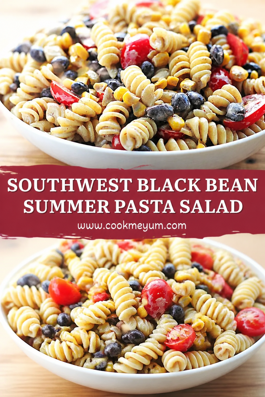 Southwest Black Bean Summer Pasta Salad – Quick and Flavorful