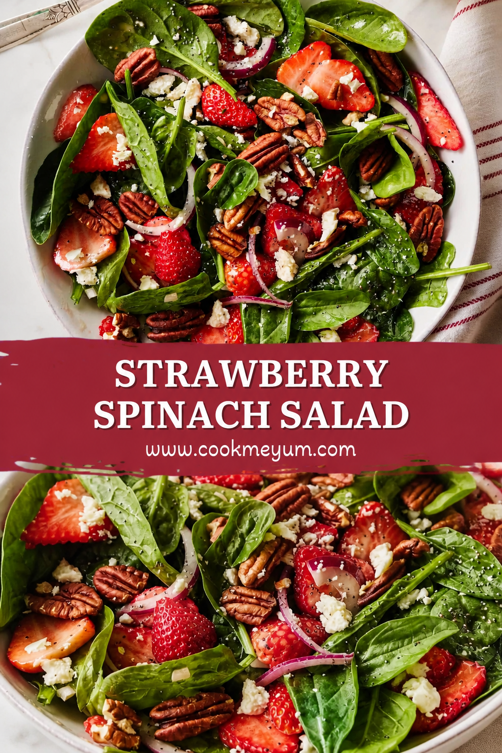 Strawberry Spinach Salad – Refreshing and Summer-Ready
