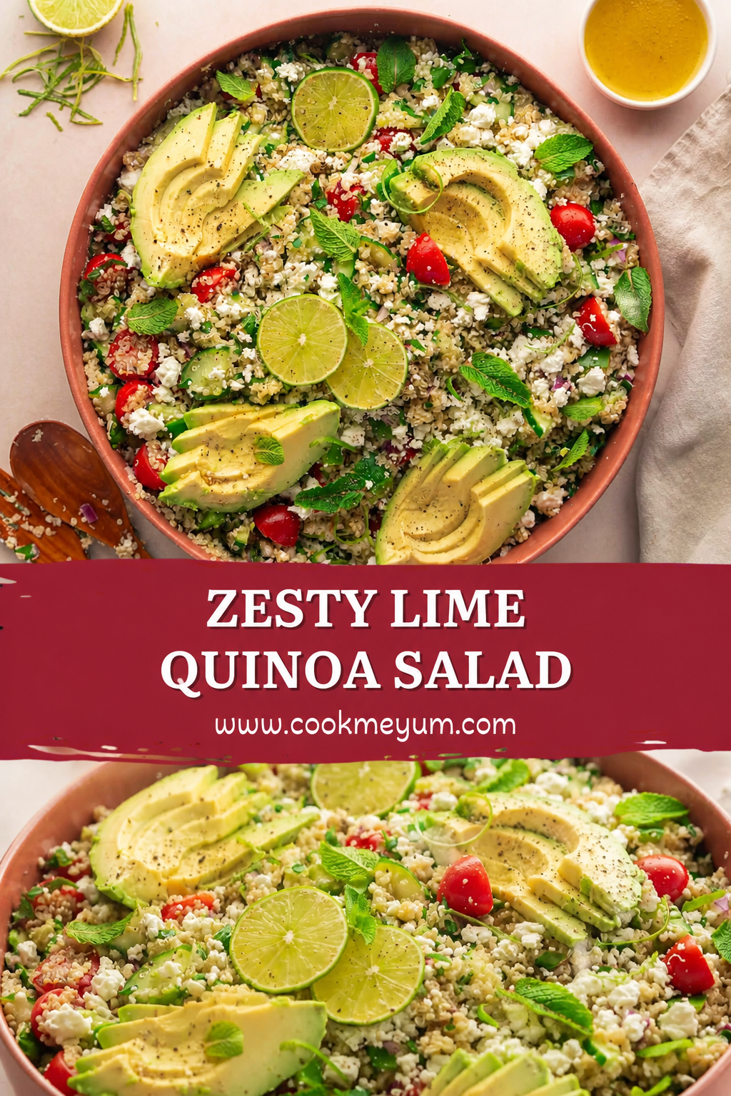 Zesty Lime Quinoa Salad – Refreshing and Healthy