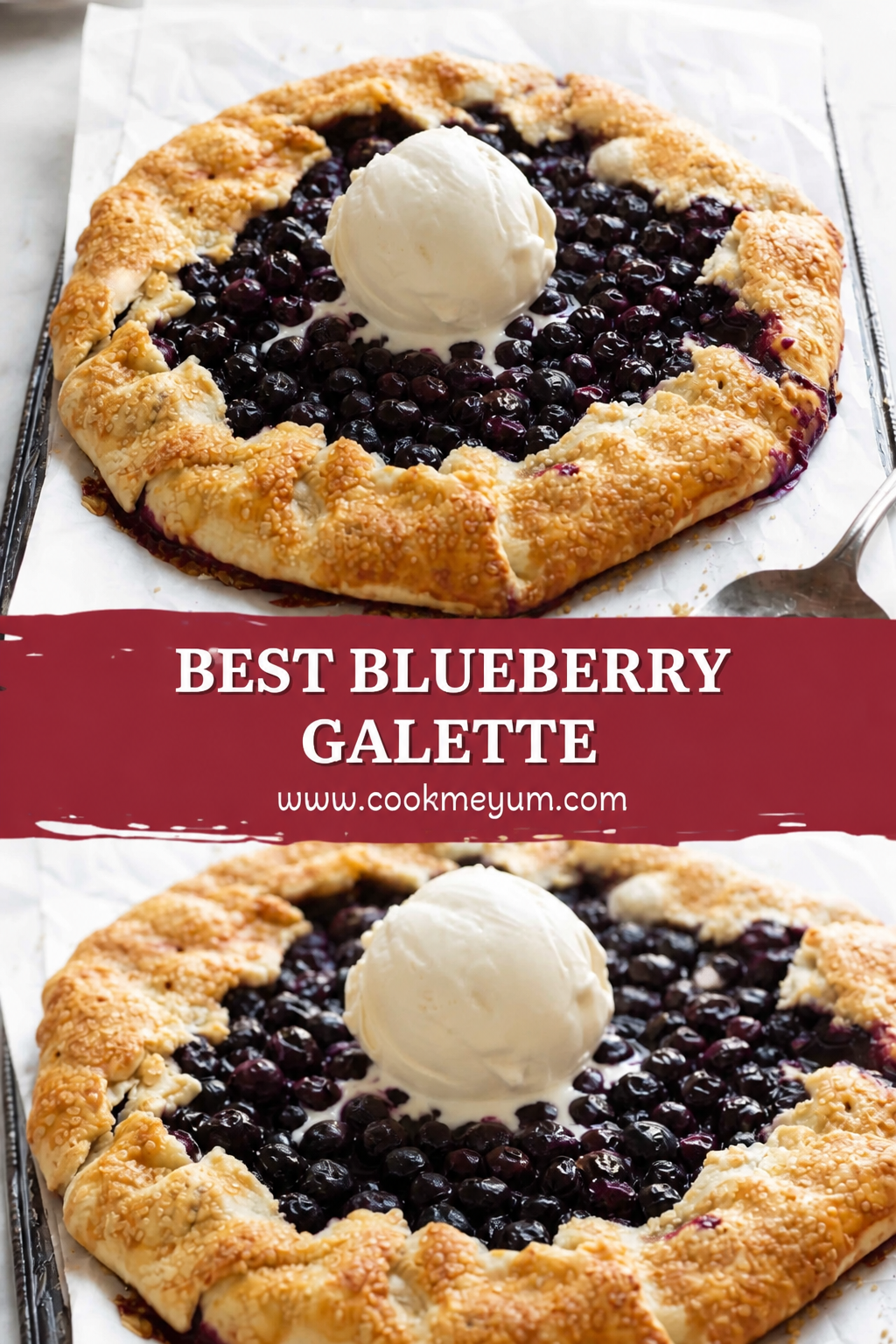 Blueberry Galette – Sweet Summer Dessert with Honey