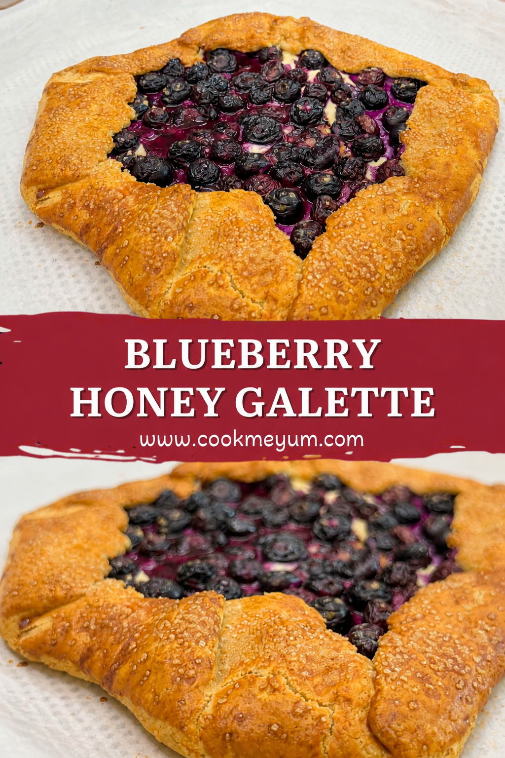Blueberry Honey Galette