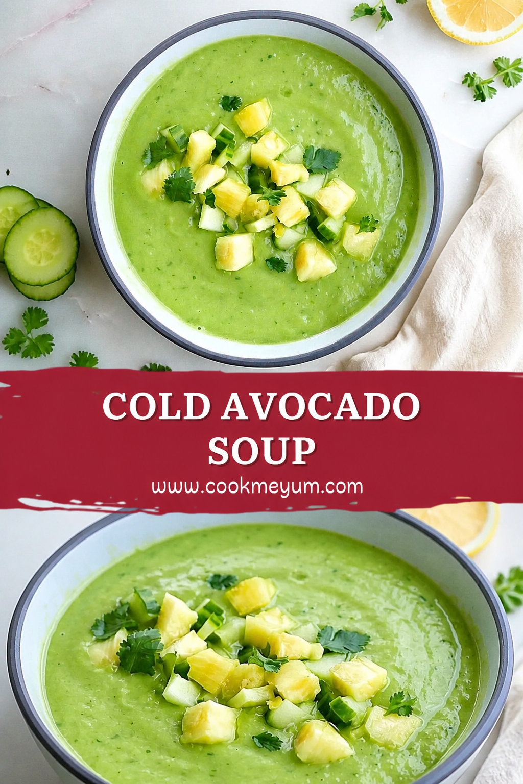 Cold Avocado Soup – Refreshing and Quick for Summer