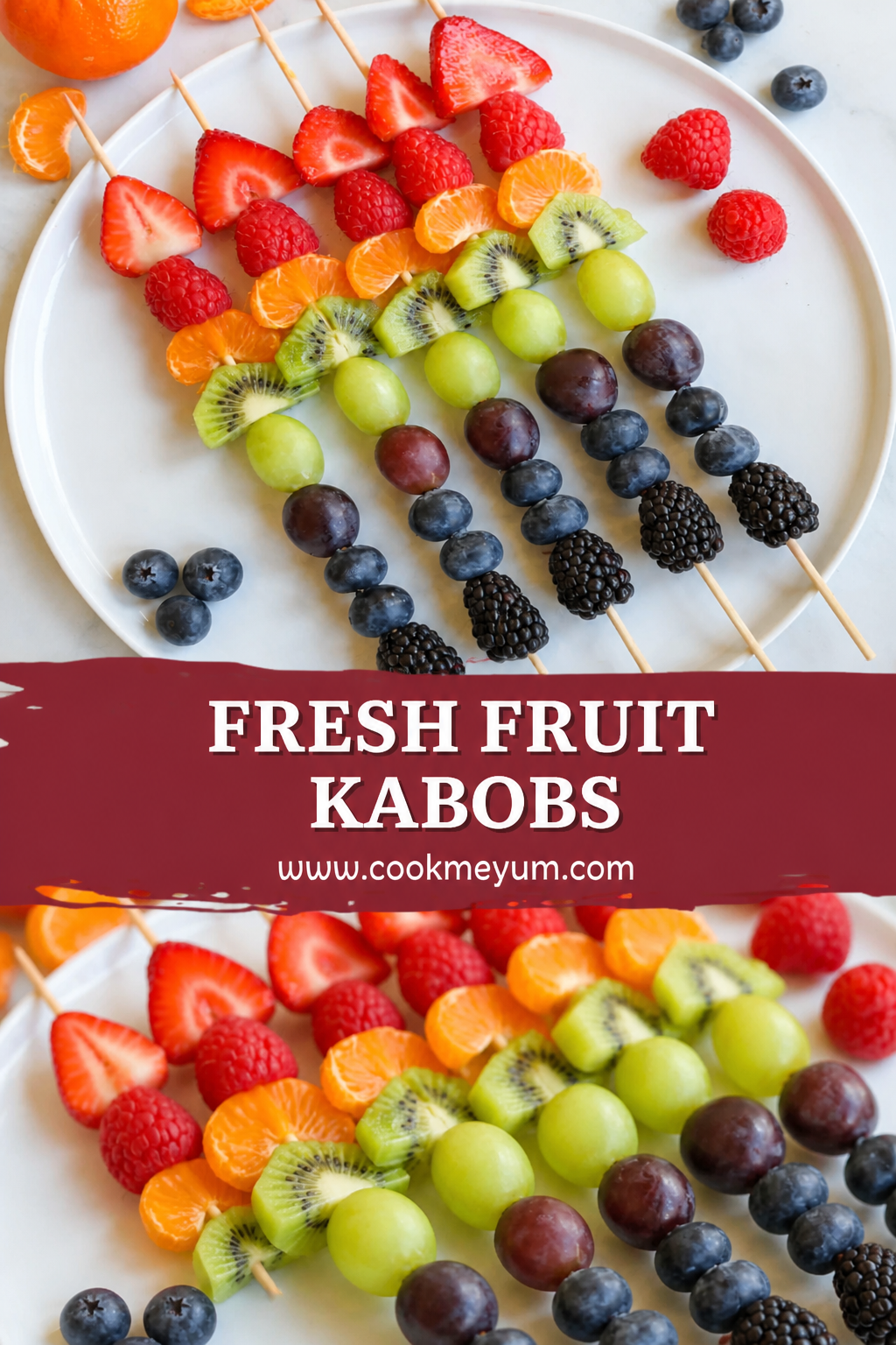 Fresh Fruit Kabobs – Easy and Refreshing Beach Snacks