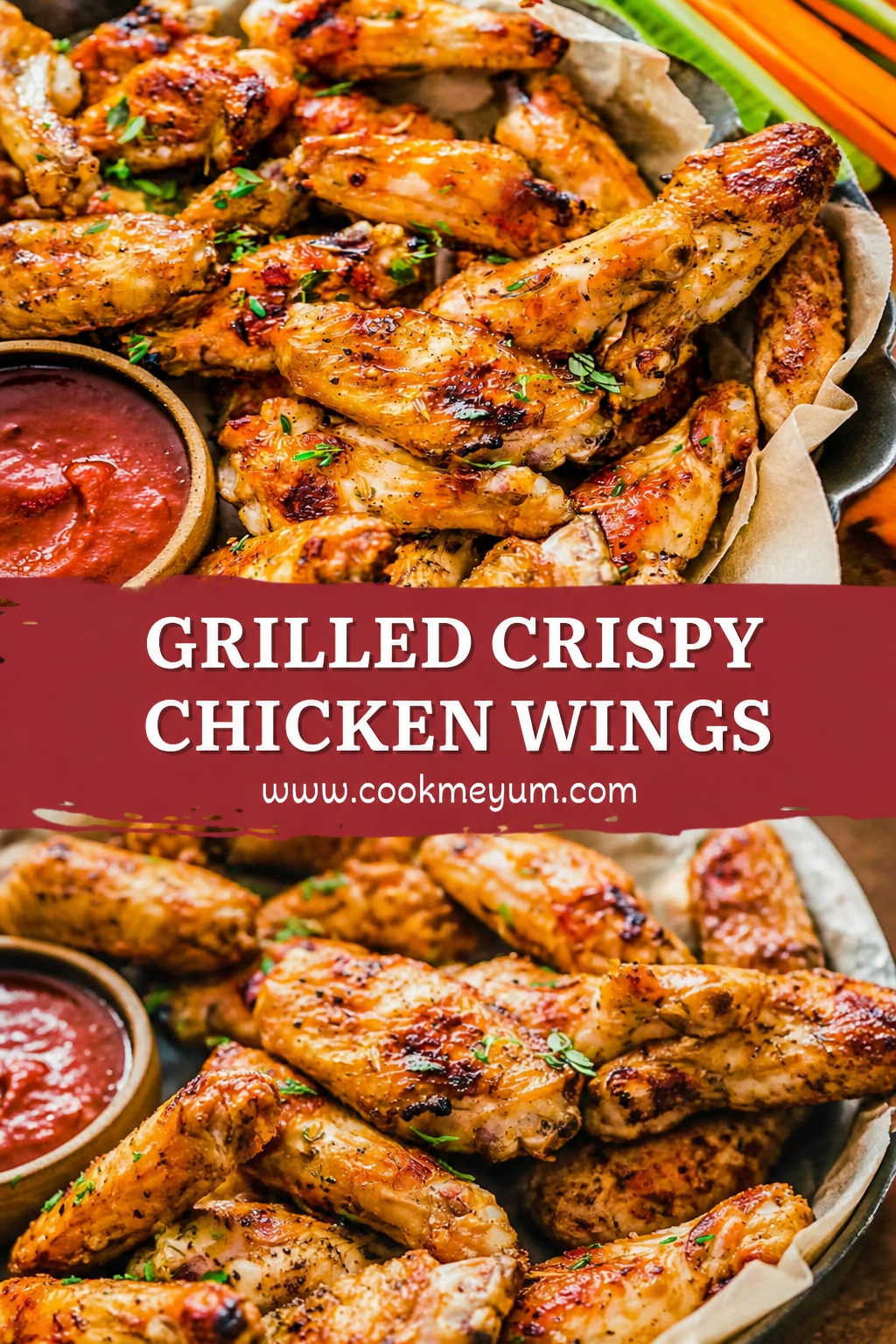 Grilled Chicken Wings Crispy