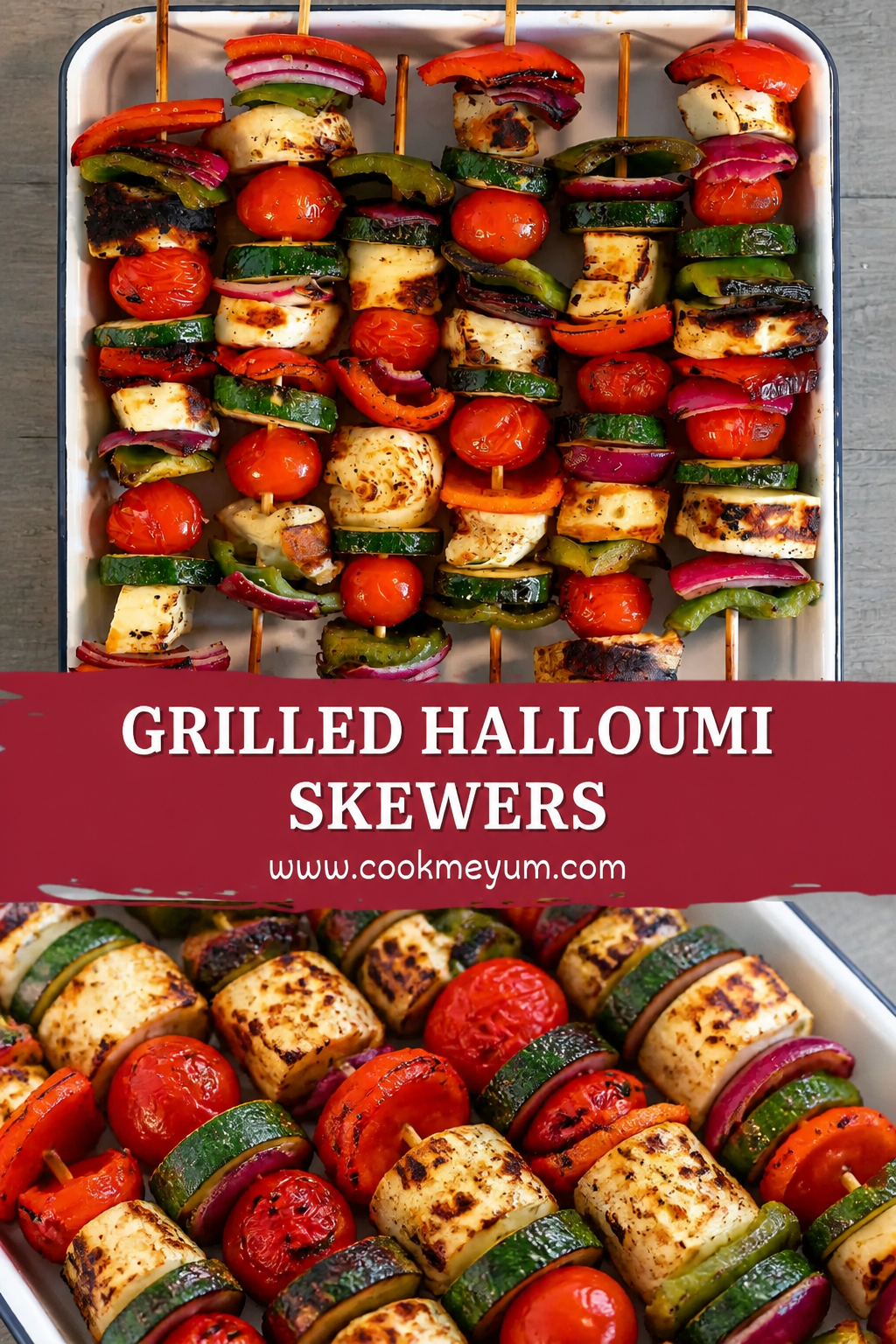Grilled Halloumi Skewers – Quick and Flavorful