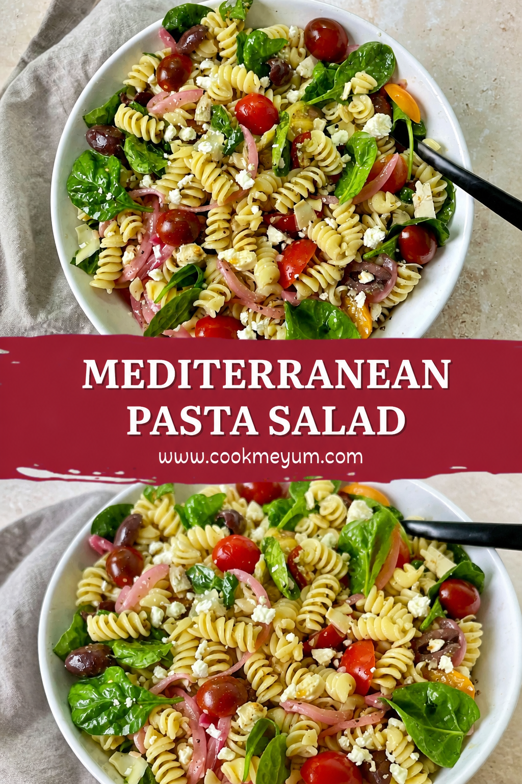 Mediterranean Pasta Salad – Perfect Summer Cookout Side