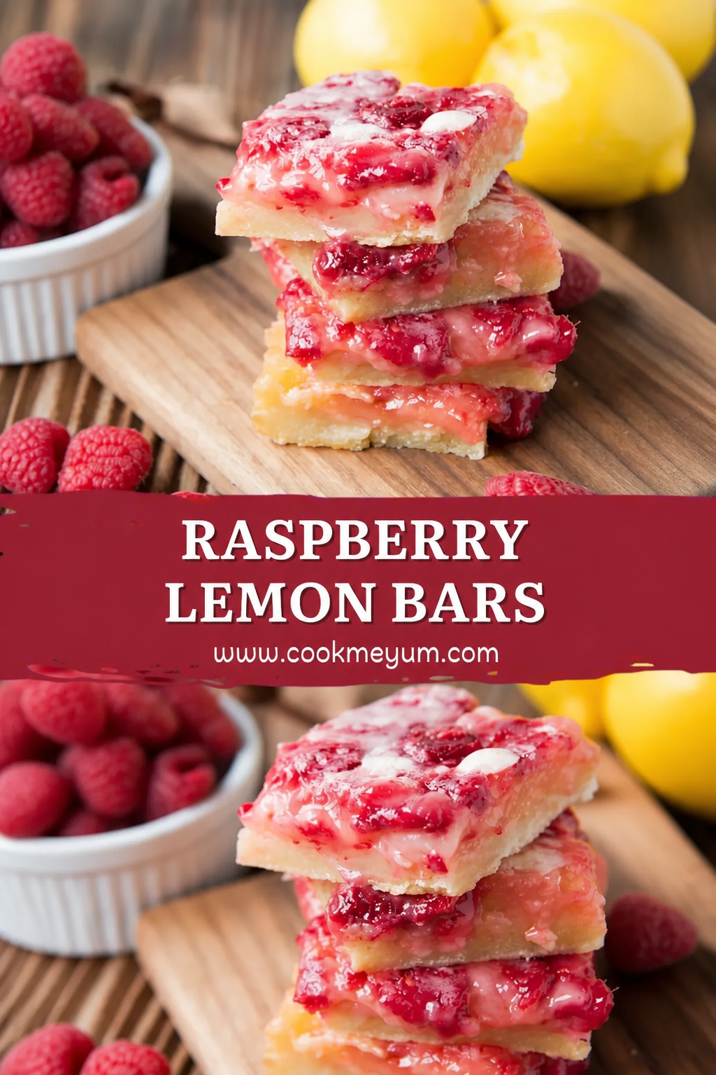 Raspberry Lemon Bars – Refreshing Summer Desserts