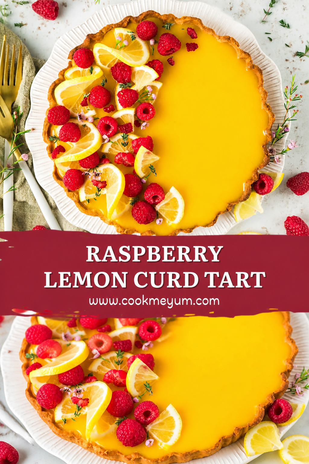 Raspberry Lemon Curd Tart – Perfect for Summer