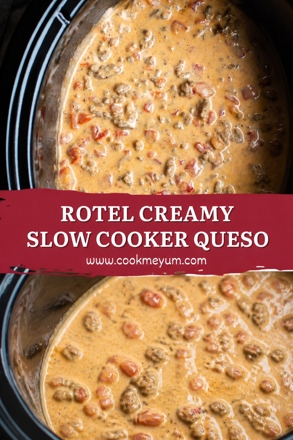 Rotel Dip Creamy – Slow Cooker Queso for Game Day