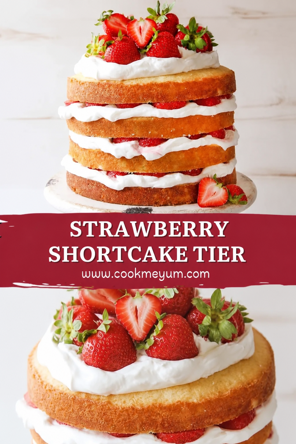 Strawberry Shortcake Tier – Perfect Summer Dessert