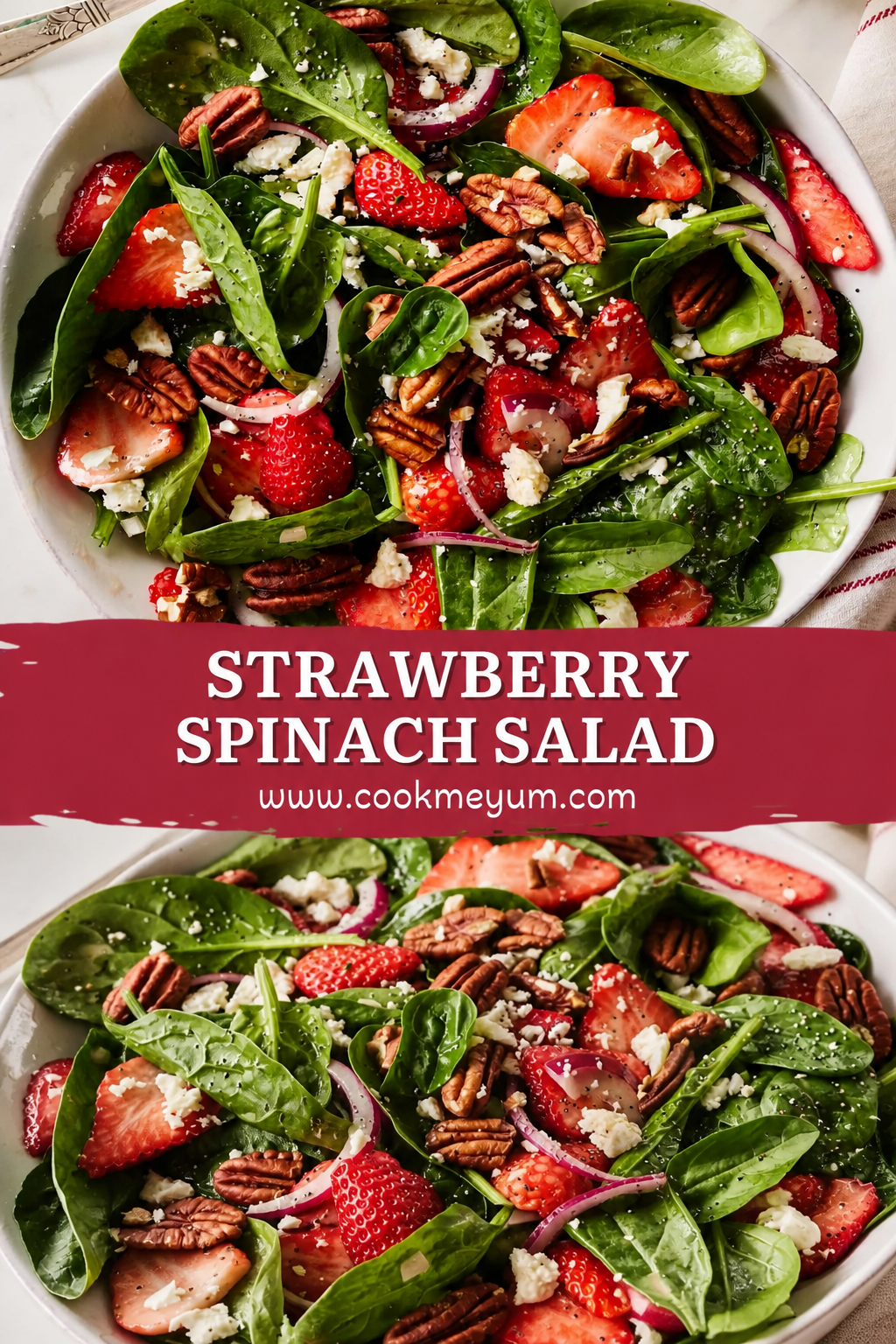 Strawberry Spinach Salad – Fresh and Nutrient-Rich
