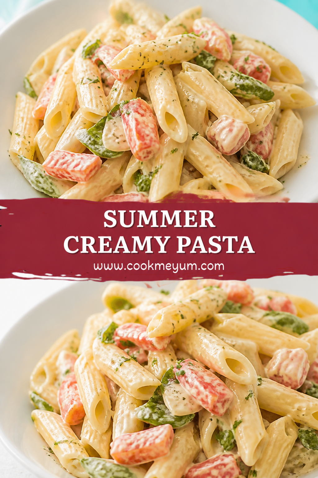 Summer Pasta Creamy - Ready in 20 Min
