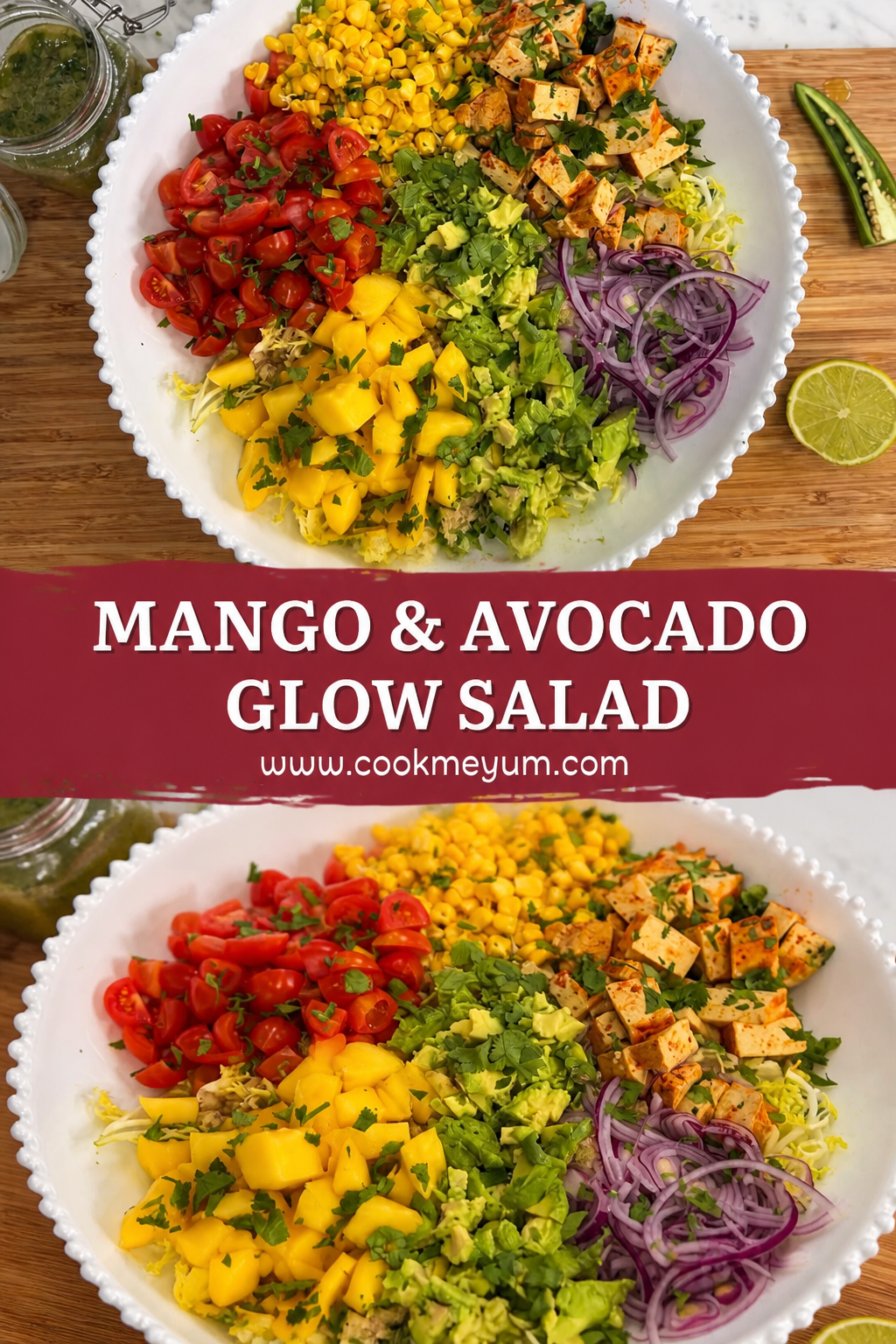 Summer Salad Flavorful – Mango & Avocado Glow