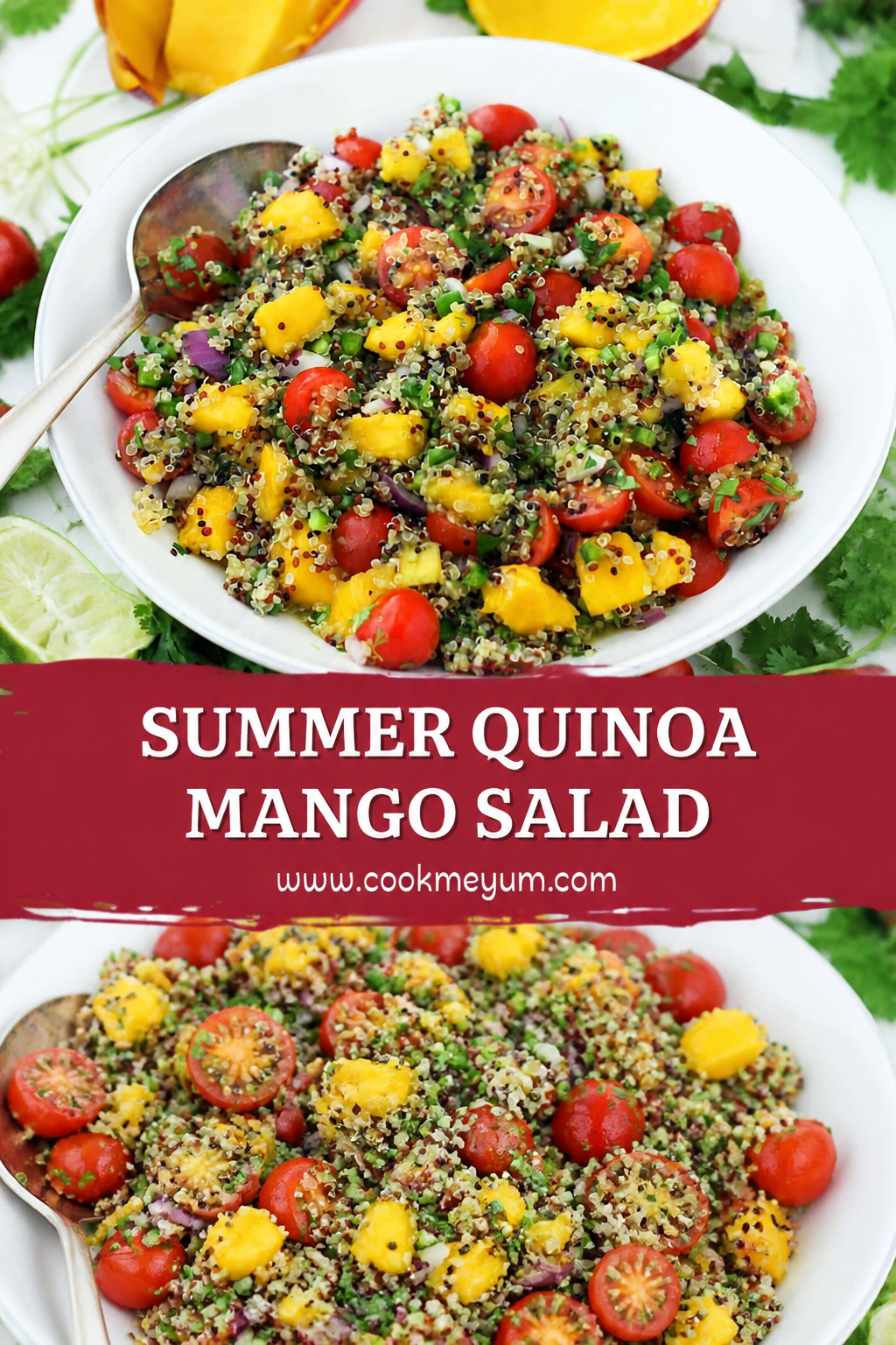 Summer Salad with Quinoa & Mango