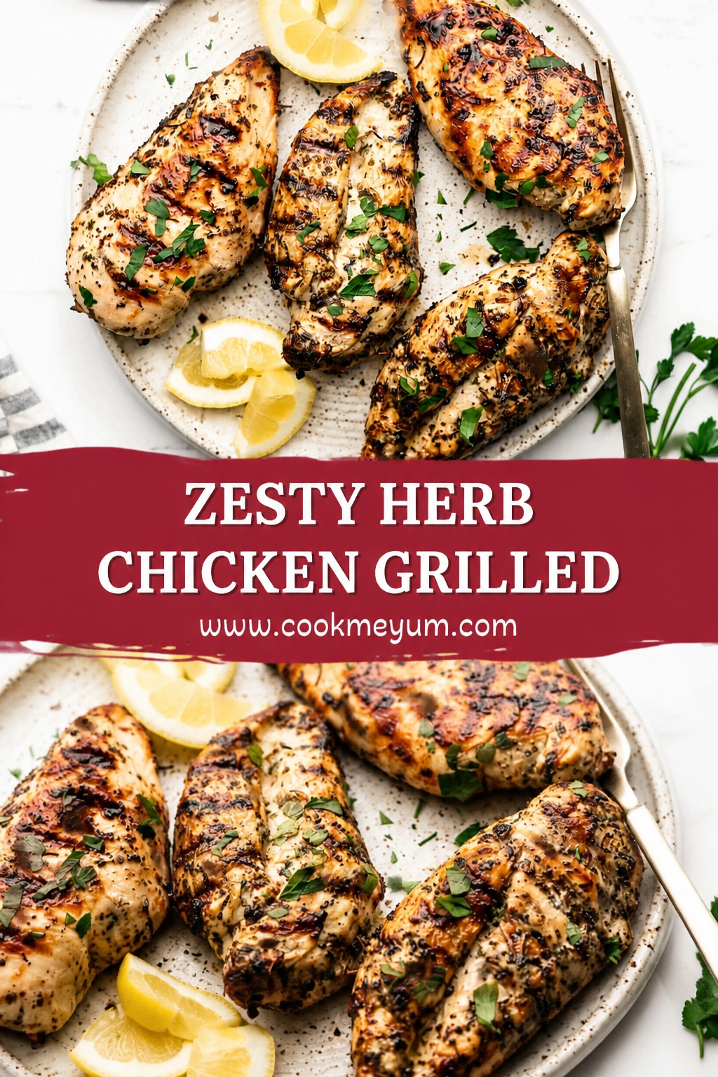 Zesty Herb Chicken Grilled