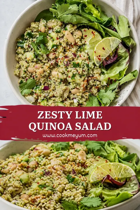 Zesty Lime Quinoa Salad – Refreshing for Summer